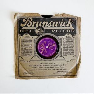 THE CHARIOTEERS Elmer's Tune & Hawaiian Sunset OKEH 10 inch Record